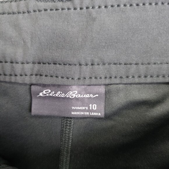 Womens Eddie Bauer Gray Stretch Skort Polyester Blend Lightweight Stretch 10 - Picture 3 of 9